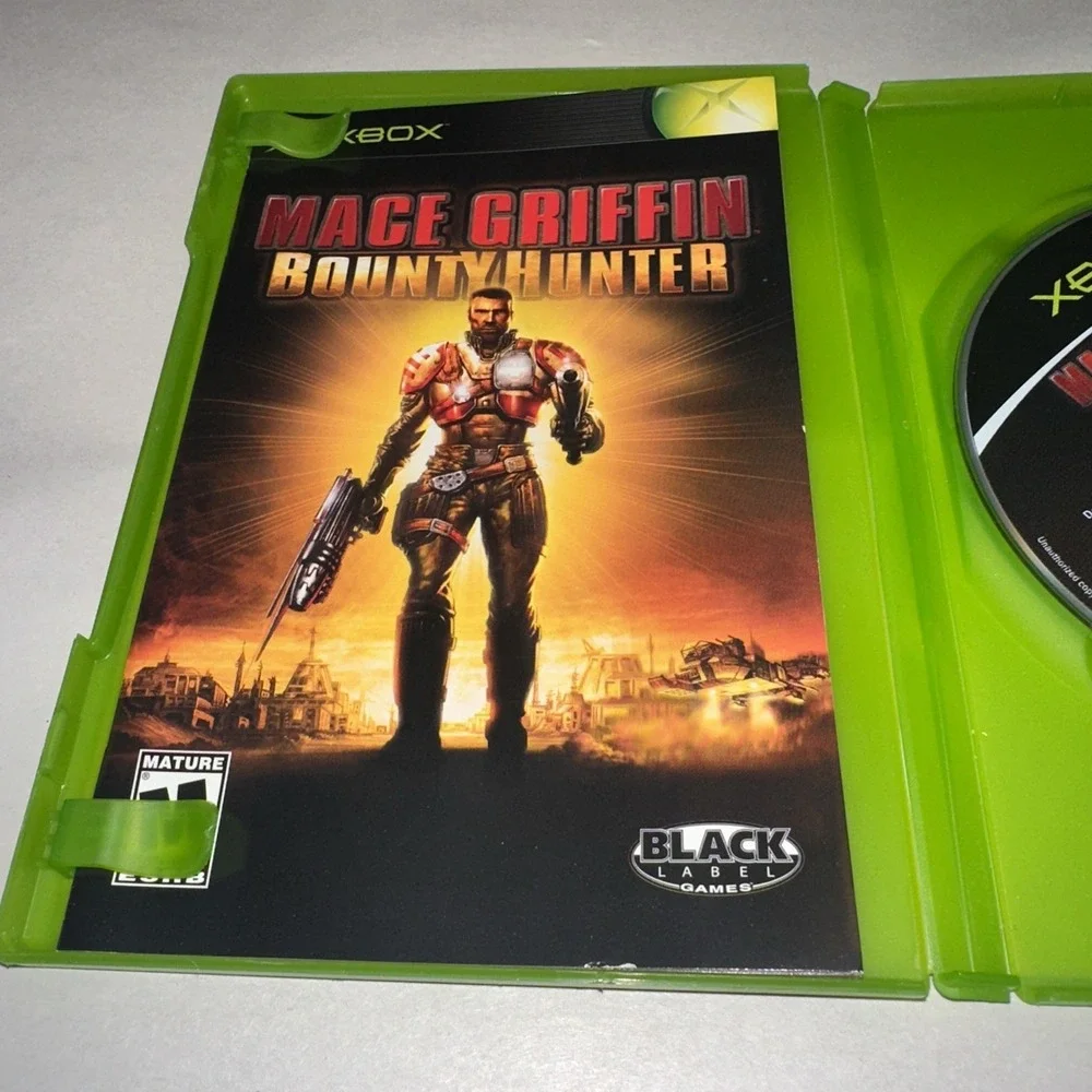 Mace Griffin Bounty Hunter (Microsoft Xbox 2003) Complete CIB W/ Reg Card EUC
